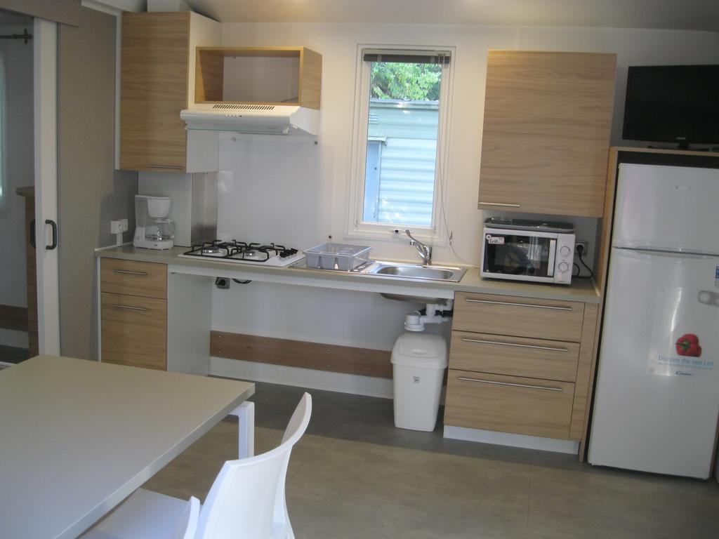 Camping Le Rebau Montblanc Exterior foto