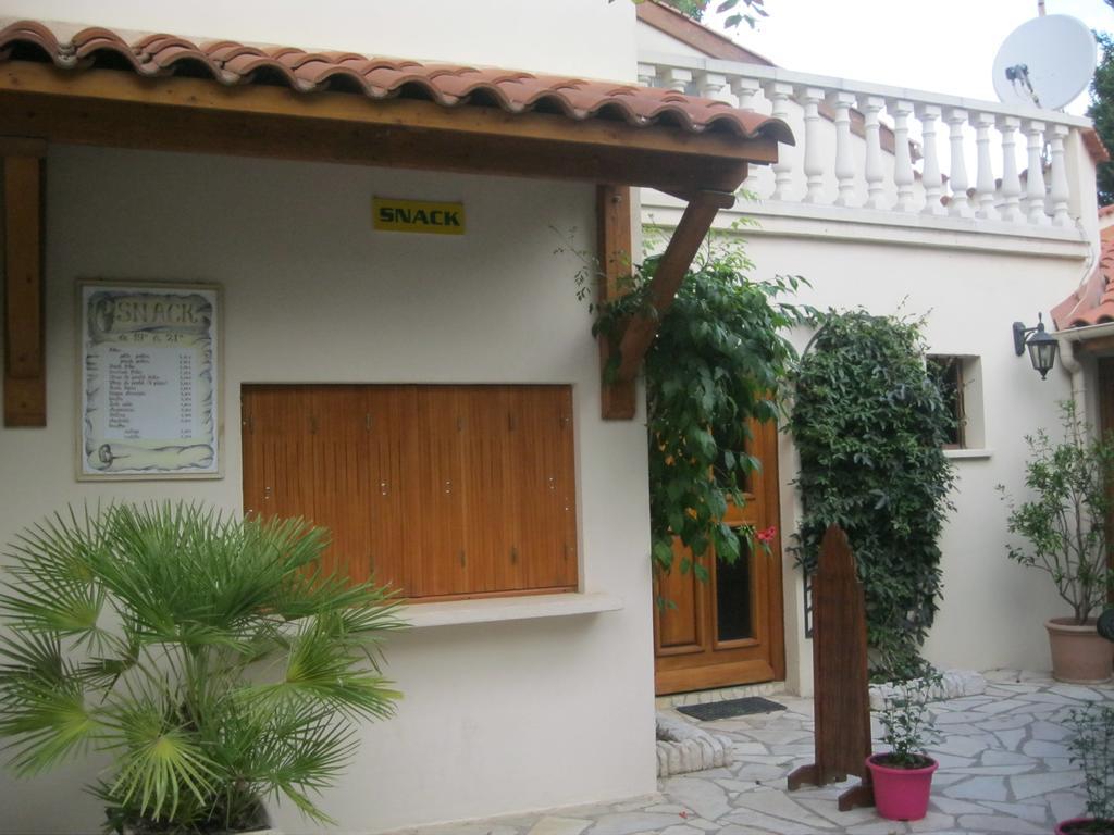 Camping Le Rebau Montblanc Exterior foto